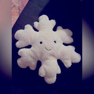 Jellycat amuseables large snowflake NWT